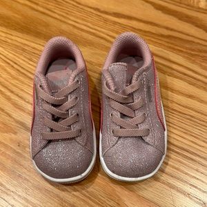 Puma glitter shoes